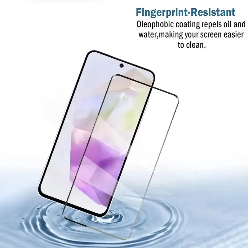 Protecteur d'écran trempé en verre 2.5D de 0,33 mm pour téléphones mobiles